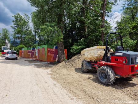 Sanacija pragu na vodotoku Kamniške Bistrice (5)